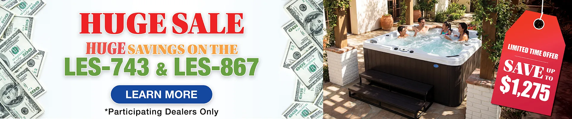 Calspas hot tub being used in a family setting - Battlecreek