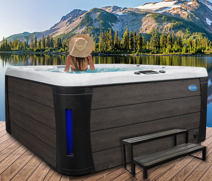 Calspas hot tub being used in a family setting - hot tubs spas for sale Battlecreek